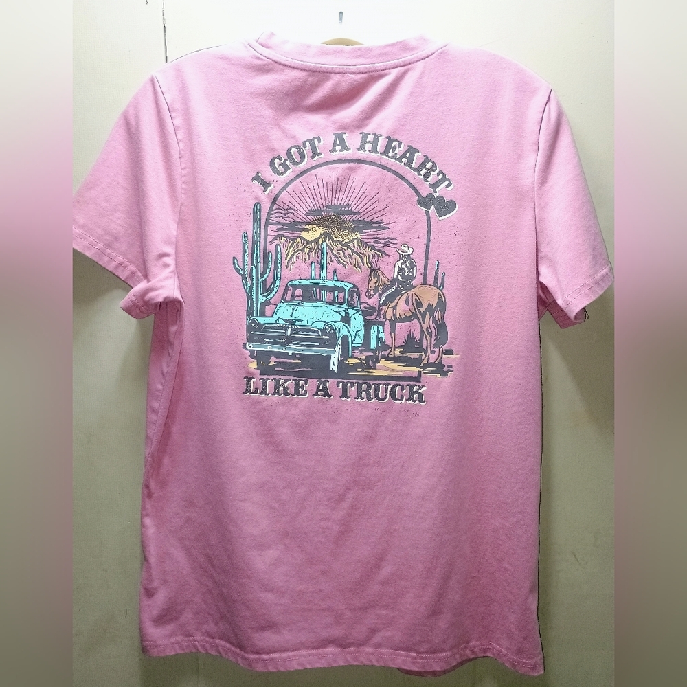 Heart Like A Truck western tee